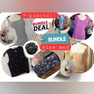 9-Piece Clothing and Accessories Bundle